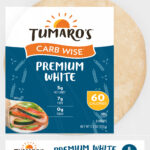 Premium White Carb Wise™ Wraps front packaging