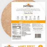 Honey Wheat Carb Wise™ Wraps back packaging