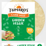 Garden Veggie Carb Wise™ Wraps front packaging