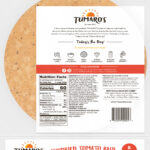 Sundried Tomato Basil Carb Wise™ Wraps back packaging